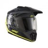 KASK MOTOCYKLOWY Z GOGLAMI LEATT ADV 7.5 HI-VIZ YELLOW XL